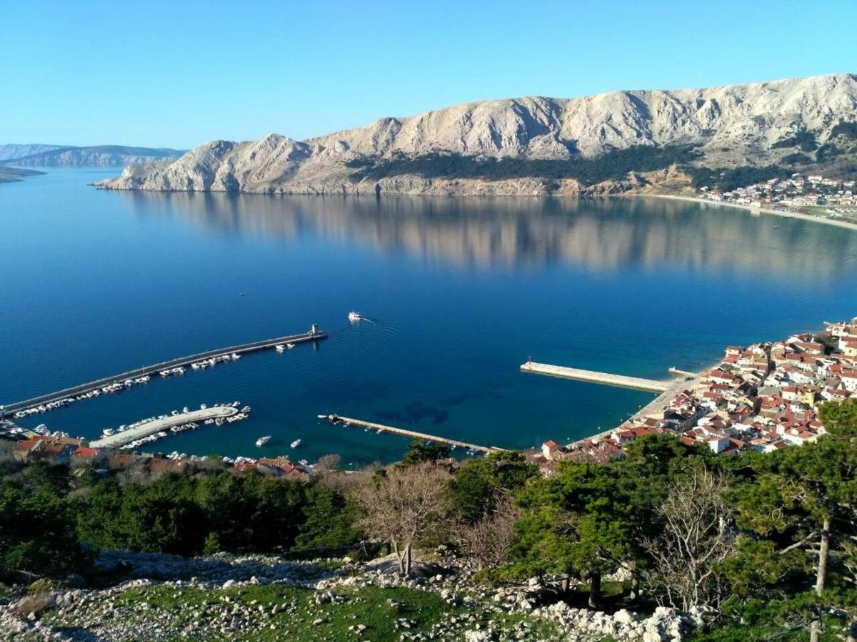 Apartments Irena Baška Exteriör bild